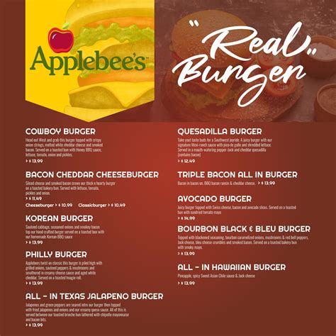 appleband|applebee's menu.